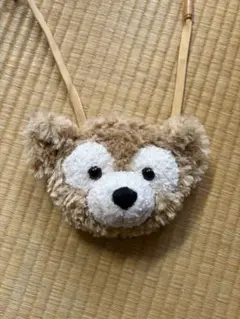 ダッフィー ぬいぐるみポーチ ベージュ