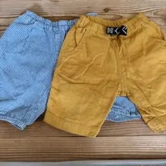 ブリーズ　ブランシェス　ハーフパンツ2枚セット　110