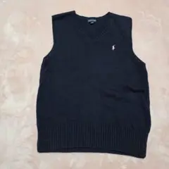 Ralph Lauren ネイビー ベスト 150サイズ