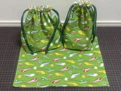 ランチョンマット☆お弁当袋☆コップ袋☆ハンドメイド☆[10]