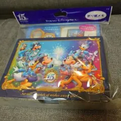 ディズニーシーの15周年ザ・イヤー・オブ・ウィッシュミッキー＆フレンズ折り紙メモ