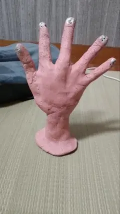 粘土製 手形 オブジェ
