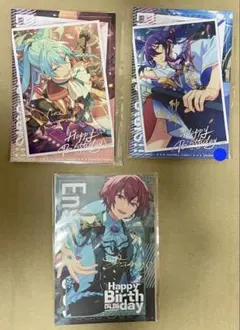 あんスタ　渉　颯馬　司　中国　特典　バースデーカード　セット　バラ売り可能