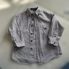 BURBERRY チェック柄 長袖シャツ 100A