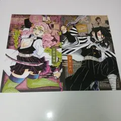 鬼滅の刃 原作 20巻 ポストカード 伊黒小芭内 甘露寺蜜璃