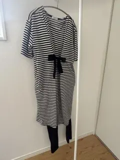 【ワコールマタニティ】授乳口付ルームウェア　パジャマ　ワンピース　M〜Lゆったり