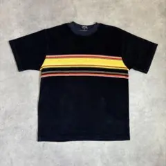 激レア 90's OLD STUSSY USA製 パイル地 Tシャツ サイズL