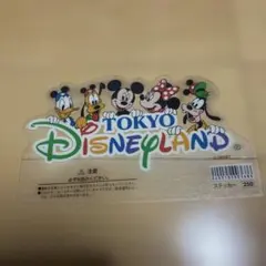 東京ディズニーランド ステッカー レトロ　平成