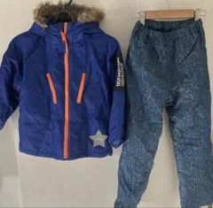 ムージョンジョン　アウター上下セット120 防寒着　雪遊び　スキーウエアー