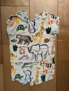 next baby 動物柄ロンパース 3-6ヶ月用
