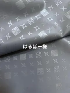 ラシット　オールグレー　撥水ナイロン生地