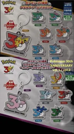 ポケモン30周年 メタルチャームフルコンプリートセットPokemon 30th