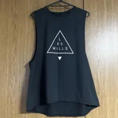 Reebok トップス タンクトップ ブラック LesMills