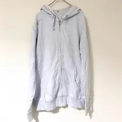 【ユニクロ】スウェットフルジップパーカ(長袖)  フード付  シンプル  楽ちん