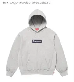 XL Supreme Box Logo Hooded Sweatshirt