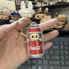 LABUBUラブブ ぬいぐるみキーホルダー コカコーラ