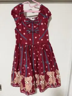 シャーリーテンプル　クマ　ワンピース