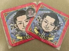 小森隼　ハンカチ2枚バッヂセット　ワンスク