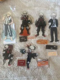 僕のヒーローアカデミア 爆豪勝己 アクリルスタンド 9点セット