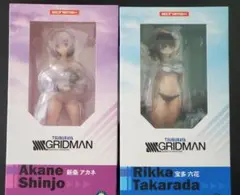 グリッドマン　宝多六花　新条アカネ　完成品フィギュア　SSSS.GRIDMAN
