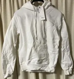 GU スウェットプルパーカー オフホワイト