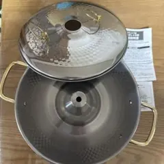 新品しゃぶしゃぶ鍋 26cm 2.3Lステンレス製のサムネイル