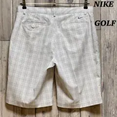 ナイキ　NIKE GOLF チェック柄　ショートパンツ　ハーフパンツ　36