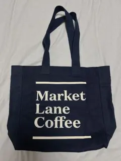 Market Lane Coffee トートバッグ　ネイビーのサムネイル