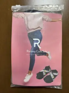 Runway Cure Sole 着圧ソックス Lサイズ ブラック - メルカリ