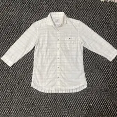 NICOLE CLUB FOR MEN 七分丈 開襟シャツ サイズ46