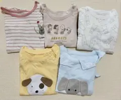 【✨早い者勝ち‼️まとめ売り✨】ベビー ロンパース カバーオール 5点セット