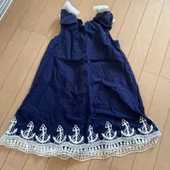 Cynthia Rowley ネイビー ワンピース 122cm