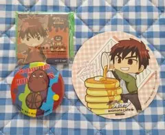 黒子のバスケ　黒バス　火神大我　缶バッチ　ひよこのバスケ　アニカフェ　コースター