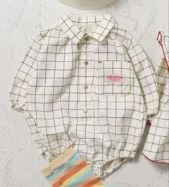 【Bpop】シャツ風ボディオール　70