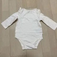 baby GAP ホワイトロンパース 6-12ヶ月