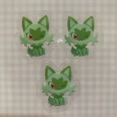 ポケモン　トラベル　フレークシール　ニャオハのサムネイル