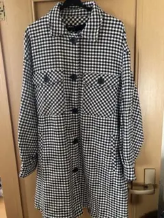 【新品タグ付】ZARA シャツジャケット ブラックギンガムチェックのサムネイル