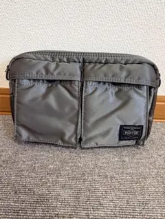 PORTER グレー ショルダーバッグ
