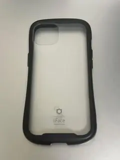 iFace　iPhone13用　クリアケース　ブラック