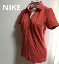 Nike オレンジ ポロシャツ 半袖