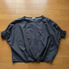 アースミュージック＆エコロジー ドット柄 トップス