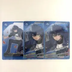 カラフルピーチ　なおきり　チップスクリアカード3枚セット