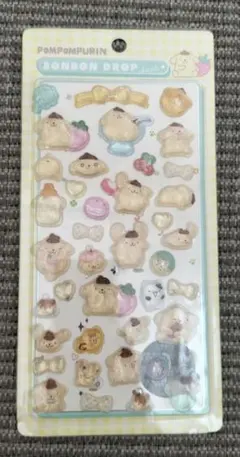 サンリオ　ボンボンドロップシール　ボンドロ　ポムポムプリン　うるちゅる