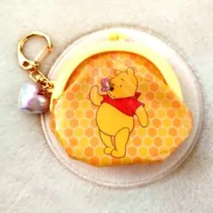ディズニー★シークレットポーチがま口★くまのプーさん