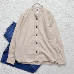 MHL シャツ GARMENT DYE BASIC POPLIN SHIRTのサムネイル