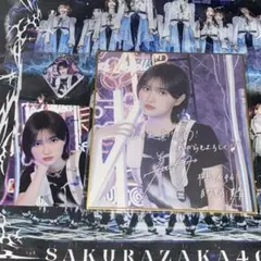 櫻坂46 森田ひかる サクコレ 色紙 ステッカー めじるしチャーム 3個