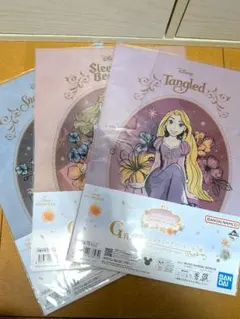 ディズニープリンセス一番くじG賞　ステーショナリーセット　3枚セット！