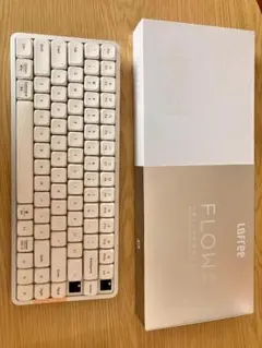 Lofree FLOW ホワイトキーボード 本体　一部キーなし