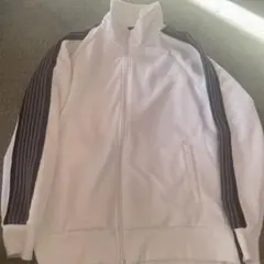 冬物in the attic ホワイト ジップアップジャケット L定価9900円