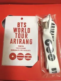 【即発送可】1日目　VIPパス＆リストバンド　BTS ARIRANG BTS ARIRANG TOUR東京ドーム4/17VIP特典パスネックストラップ - メルカリ